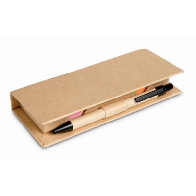 Set de oficina en caja cartón personalizado